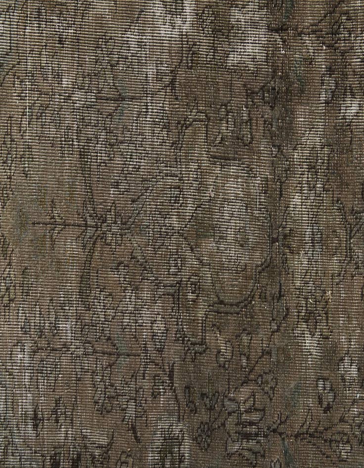 Detail image of  9' 6 x 12' 2  Hand Knotted Ultra Vintage Persian Wool Rug