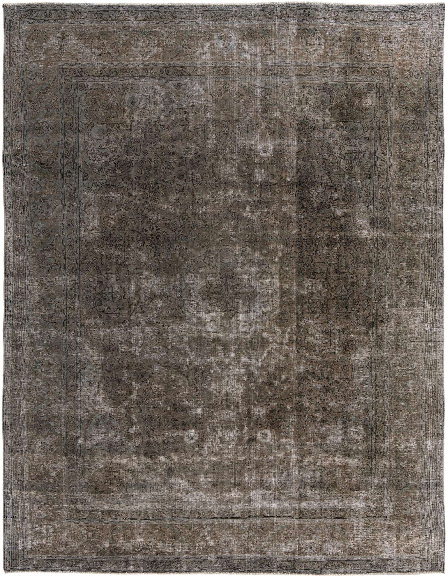 Primary image  9' 6 x 12' 2  Hand Knotted Ultra Vintage Persian Wool Rug