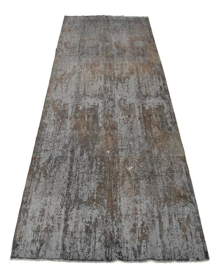 Detail image of  5' 9 x 9'  Hand Knotted Ultra Vintage Persian Wool Rug