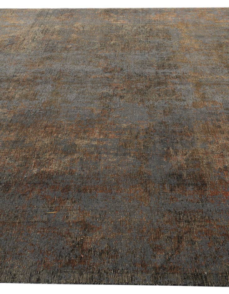 Detail image of  9' 4 x 12' 3  Hand Knotted Ultra Vintage Persian Wool Rug