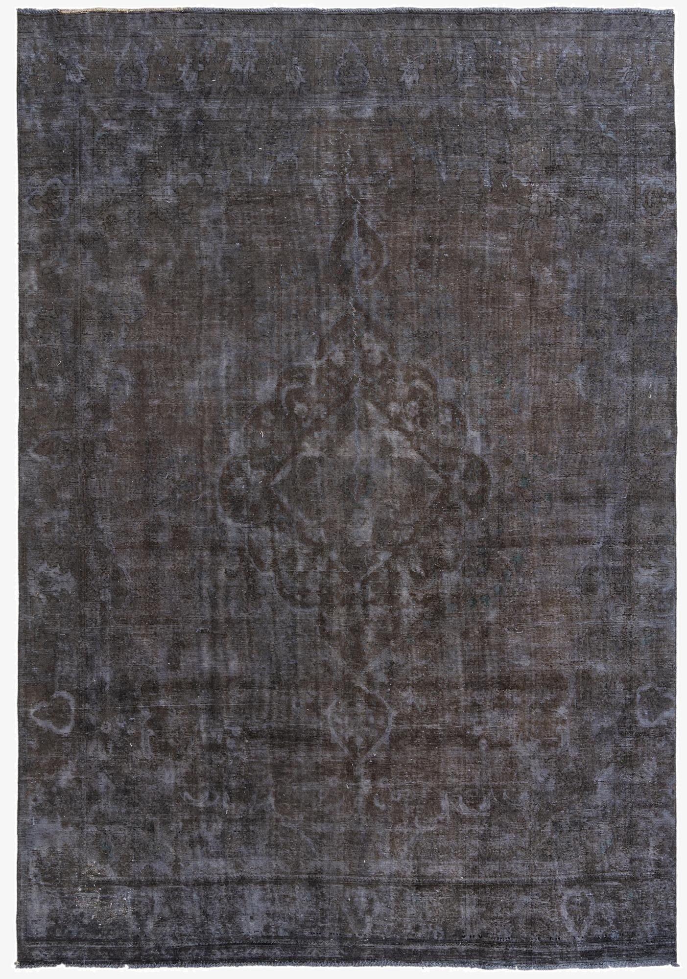  9' x 13'  Hand Knotted Ultra Vintage Persian Wool Rug