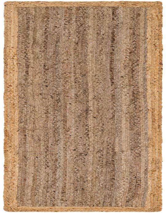 Detail image of  2' x 8'  Hand Braided Jute Runner Rug