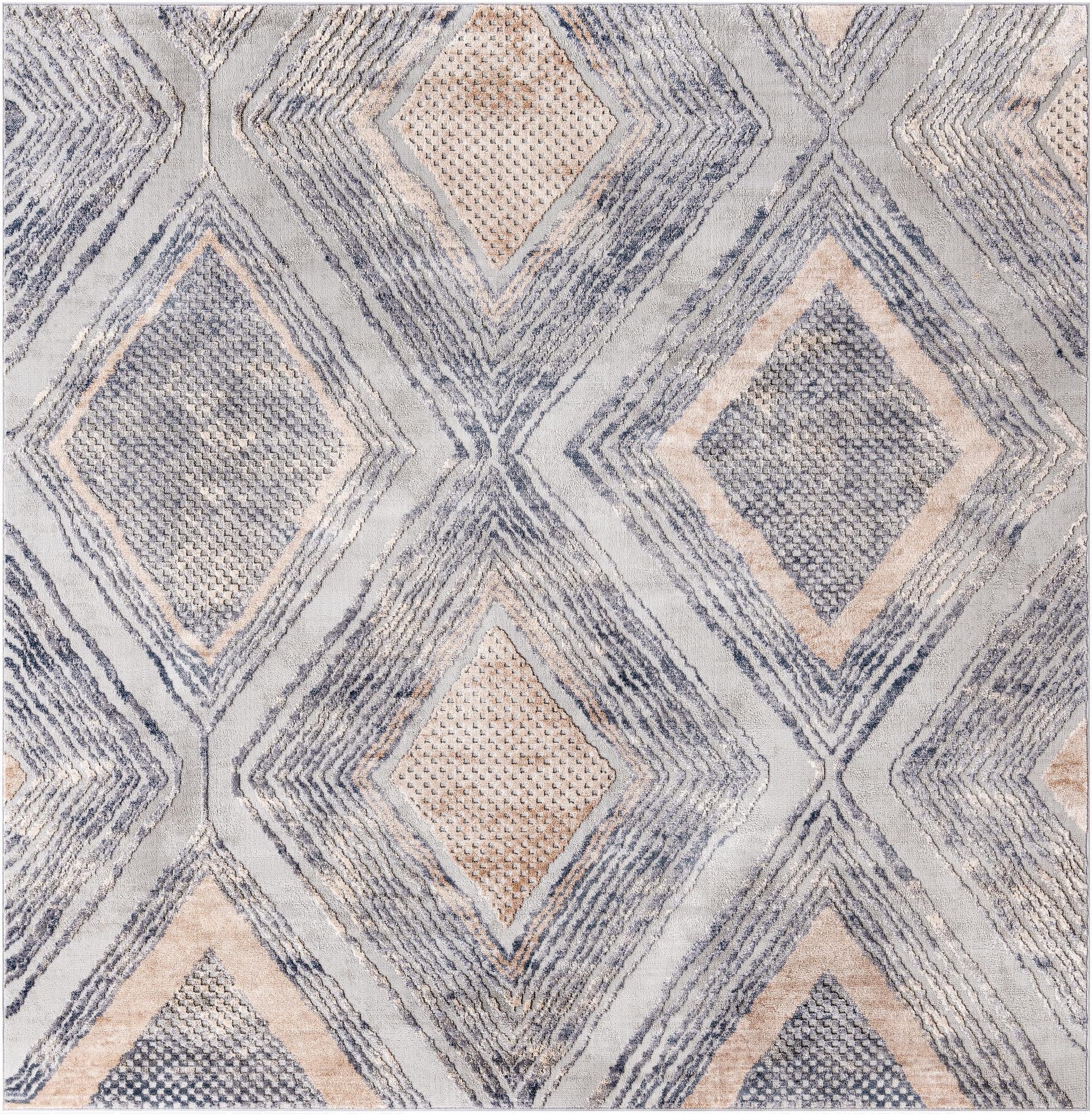  7' 10 x 7' 10 Caspian Square Rug