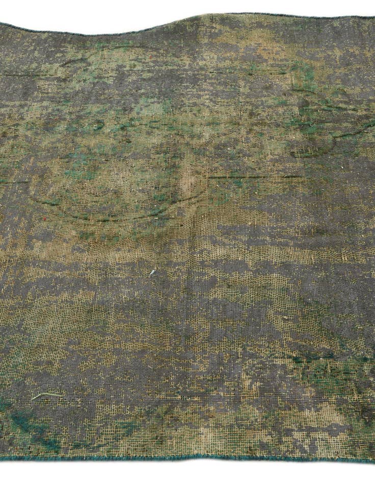 Detail image of  5' 7 x 9' 7  Hand Knotted Ultra Vintage Persian Wool Rug