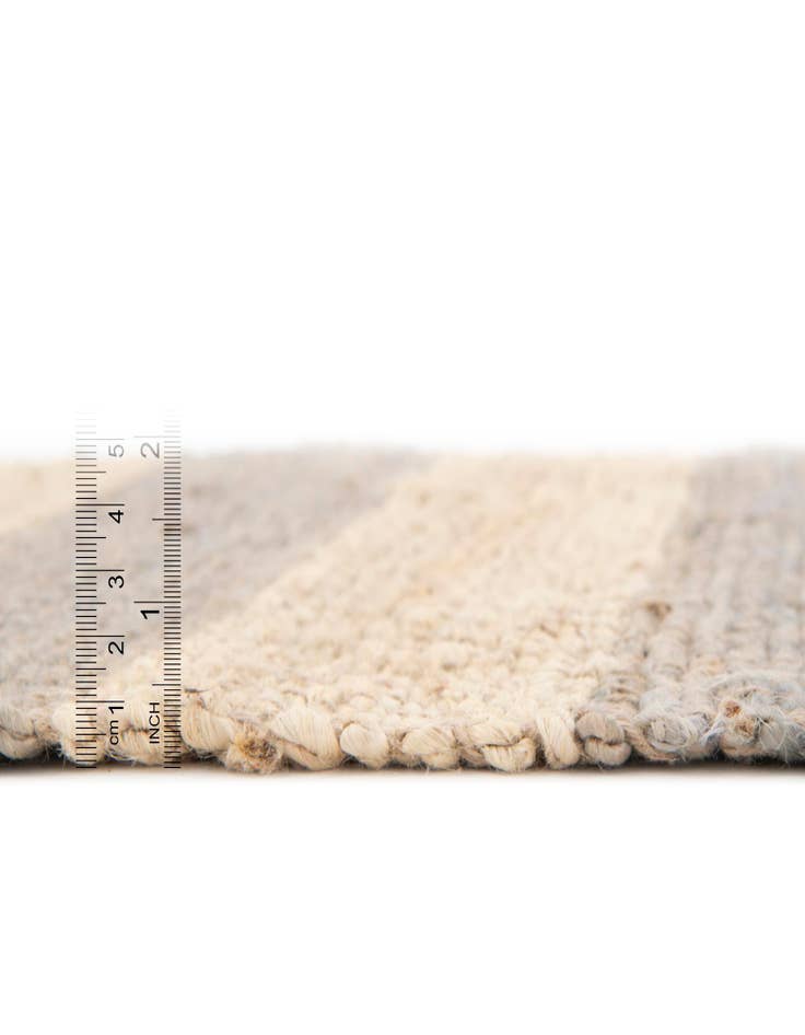 Detail image of  7' 10 x 10'  Hand Braided Jute Rug