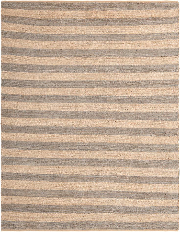 Detail image of  7' 10 x 10'  Hand Braided Jute Rug