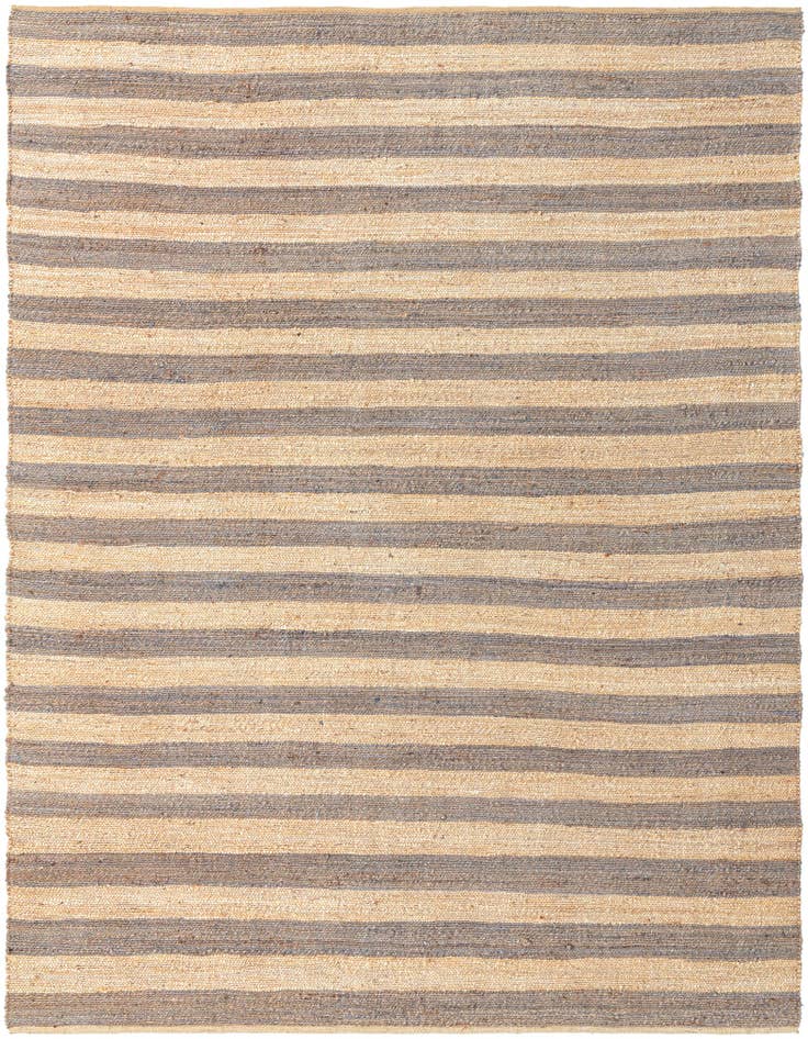 Detail image of  9' x 12'  Hand Braided Jute Rug