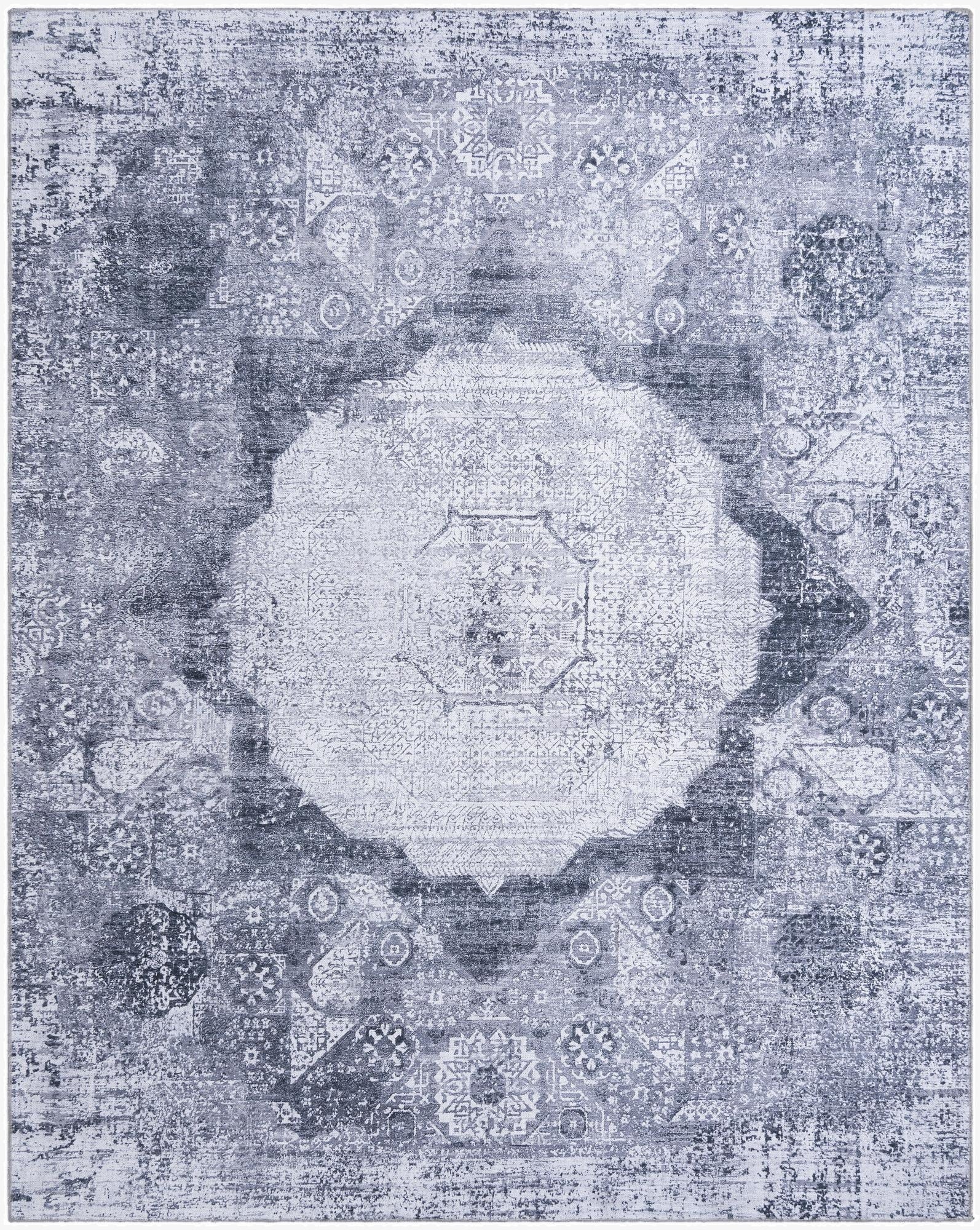  7' 10 x 10'  Washable Yara Rug