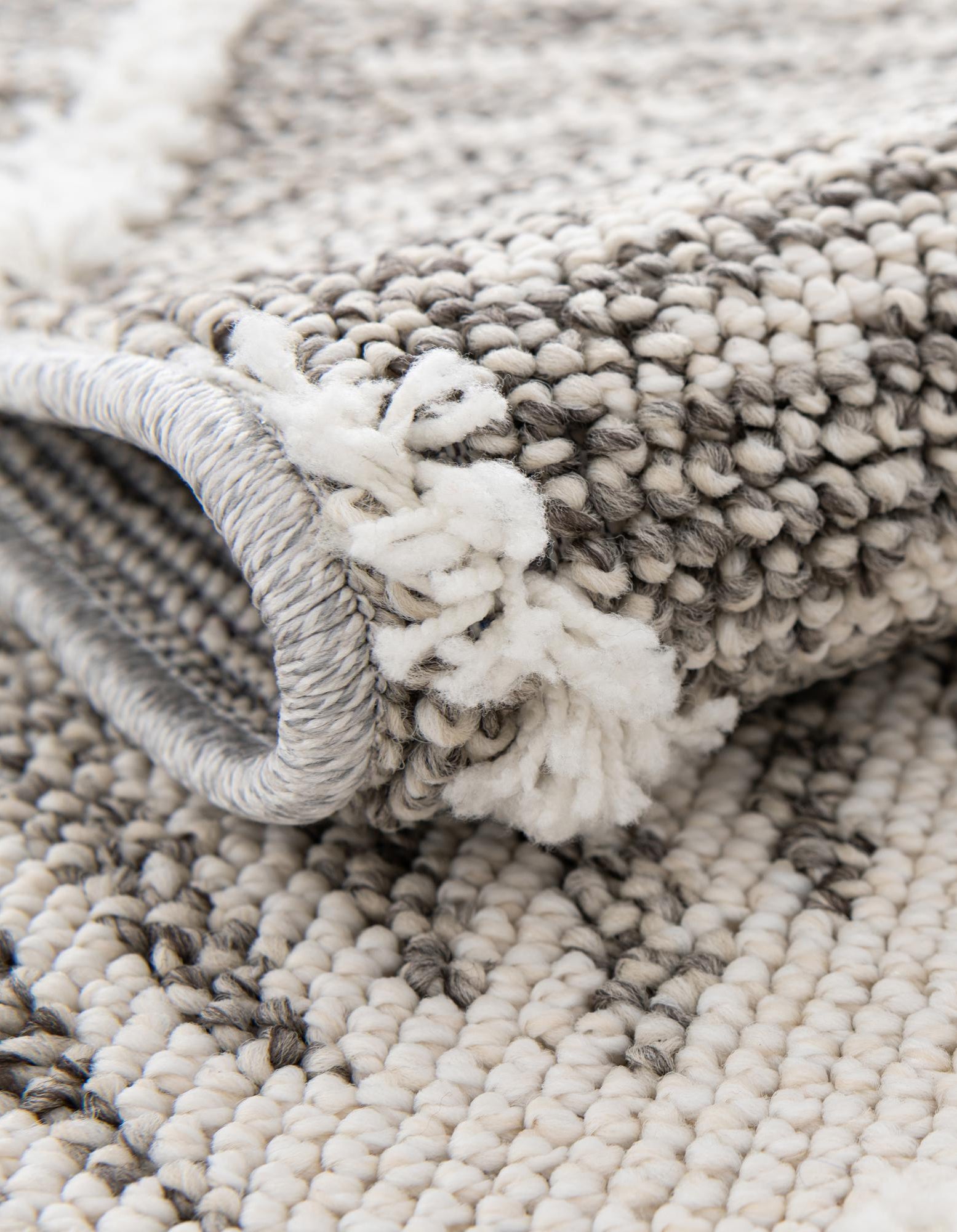 Gray Ivory 5' 3 x 5' 3 Boho Round Rug | Rugs.com