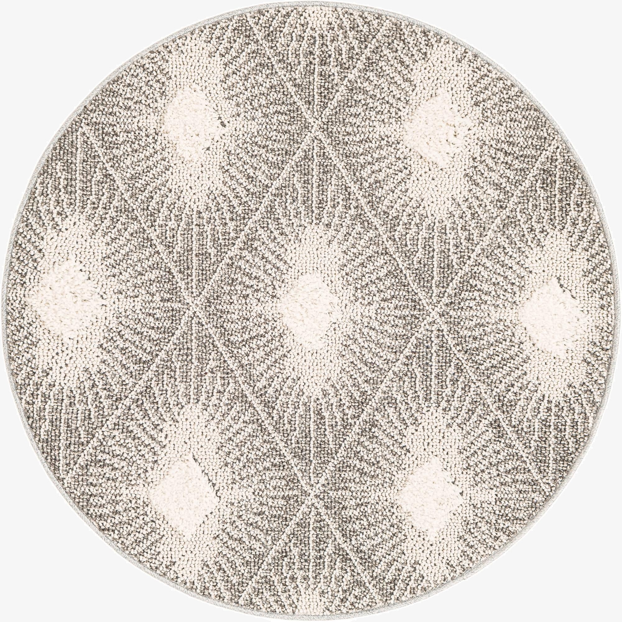  3' 3 x 3' 3 Boho Round Rug