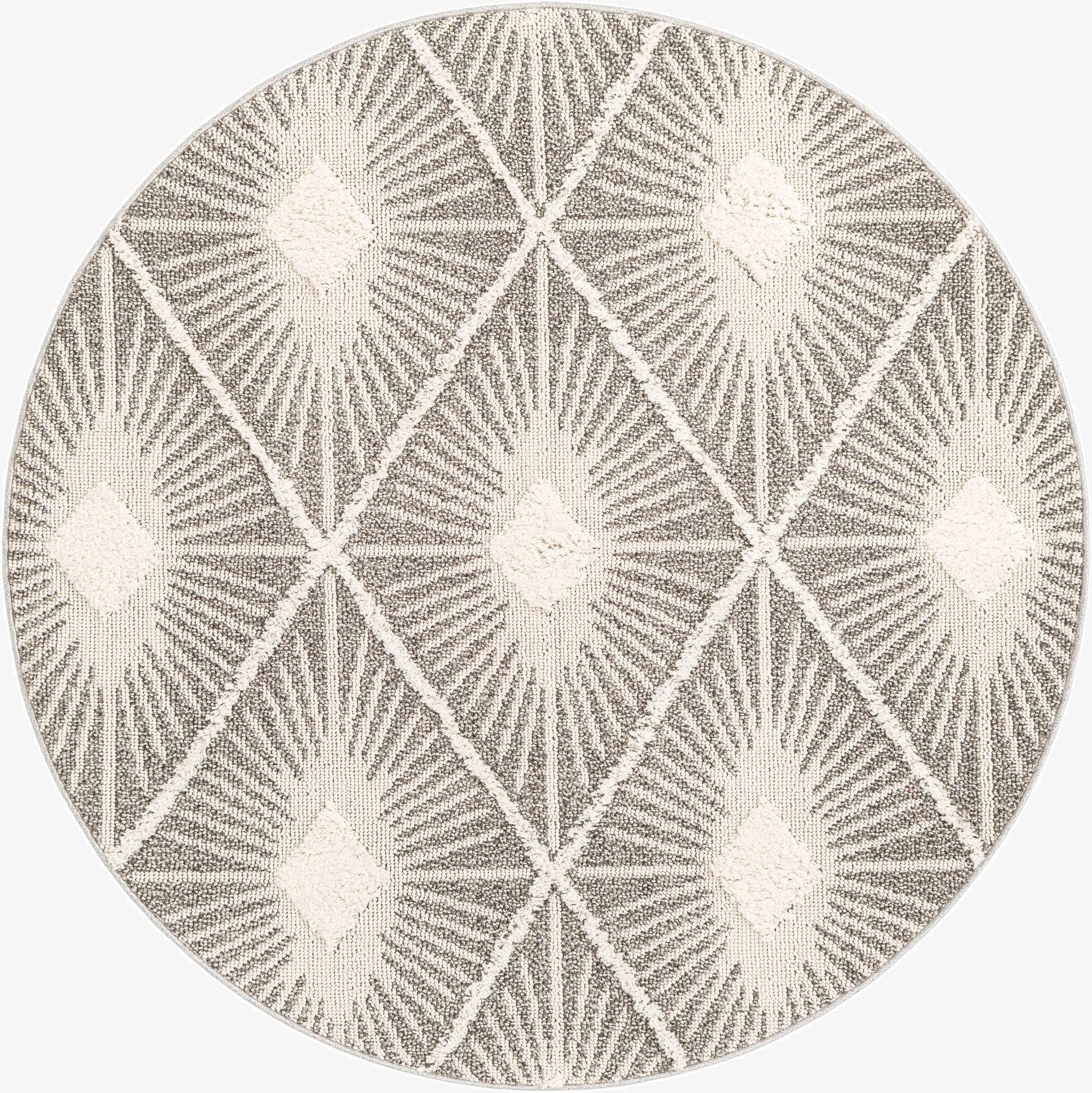  5' 3 x 5' 3 Boho Round Rug