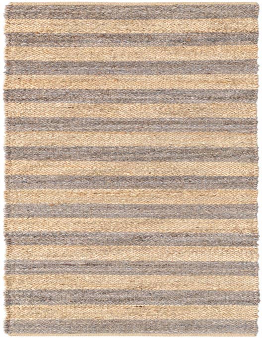 Detail image of  2' 2 x 8'  Hand Braided Jute Runner Rug