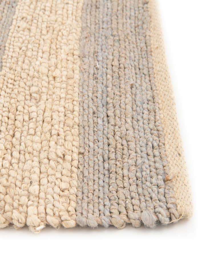 Detail image of  7' 10 x 7' 10  Hand Braided Jute Square Rug