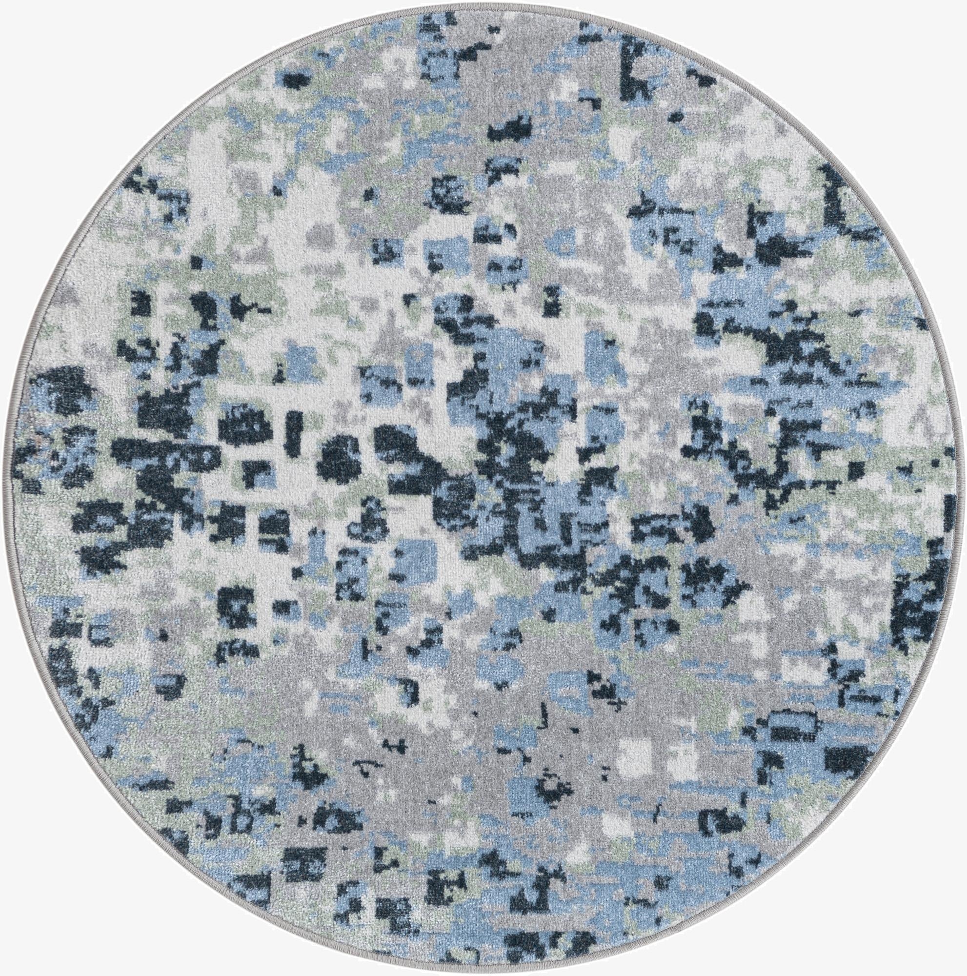  3' 3 x 3' 3 Kamala Washable Round Rug