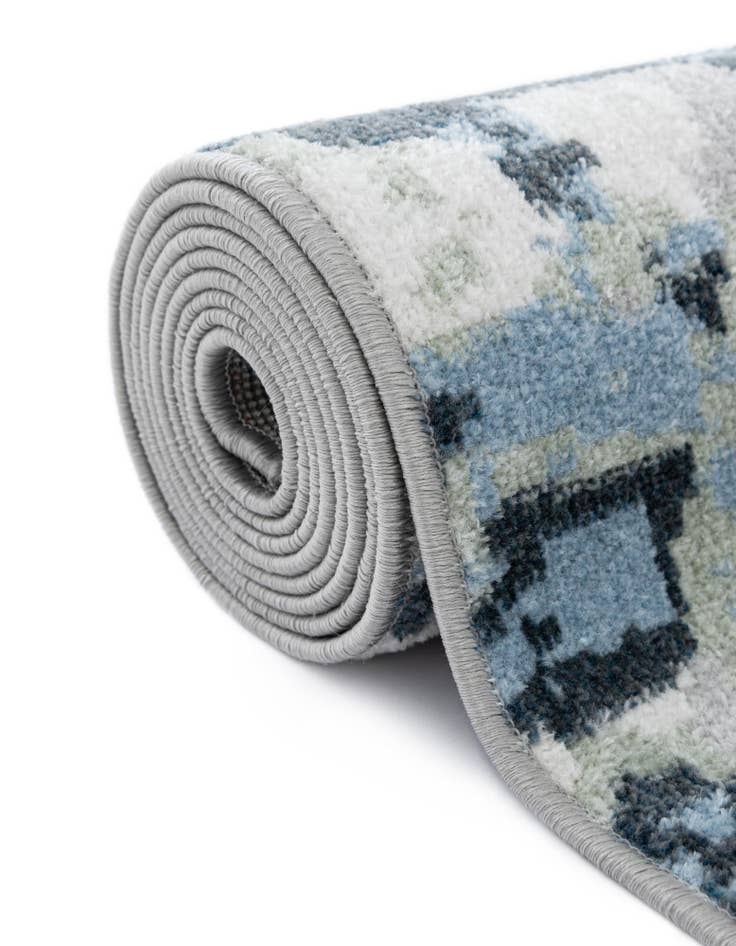 Detail image of  7' 10 x 7' 10 Kamala Washable Square Rug