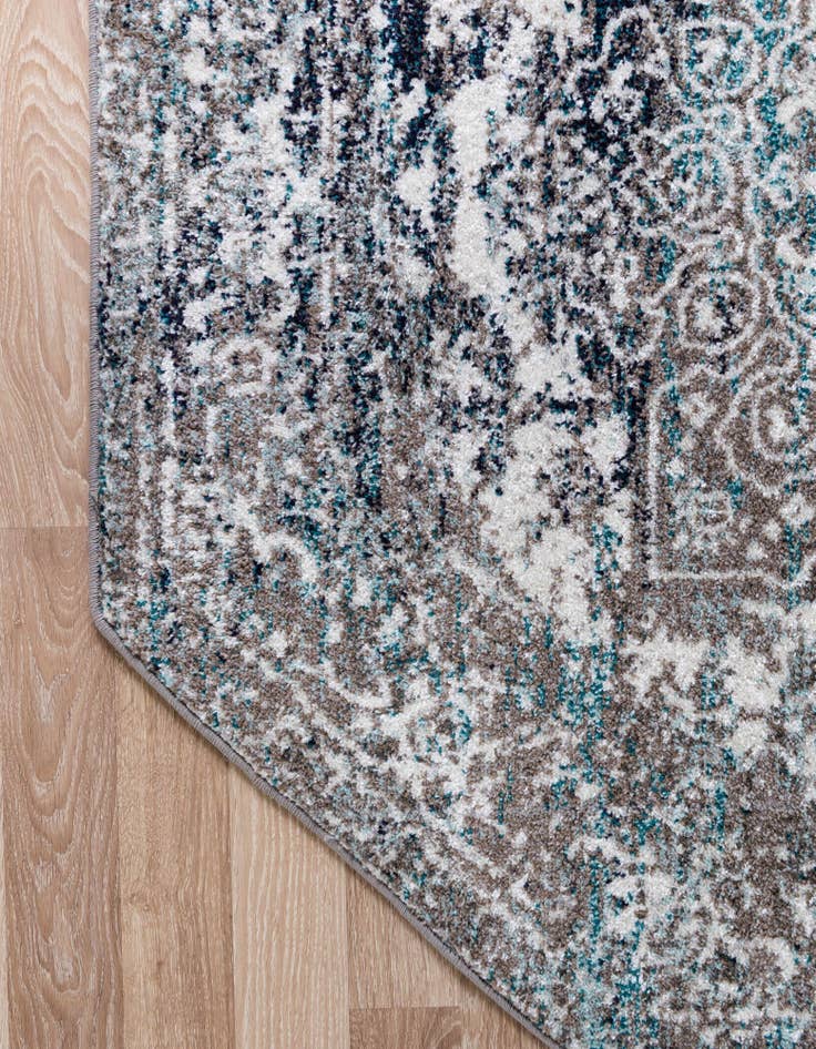 Detail image of  5' 3 x 5' 3 Arlington Octagon Rug