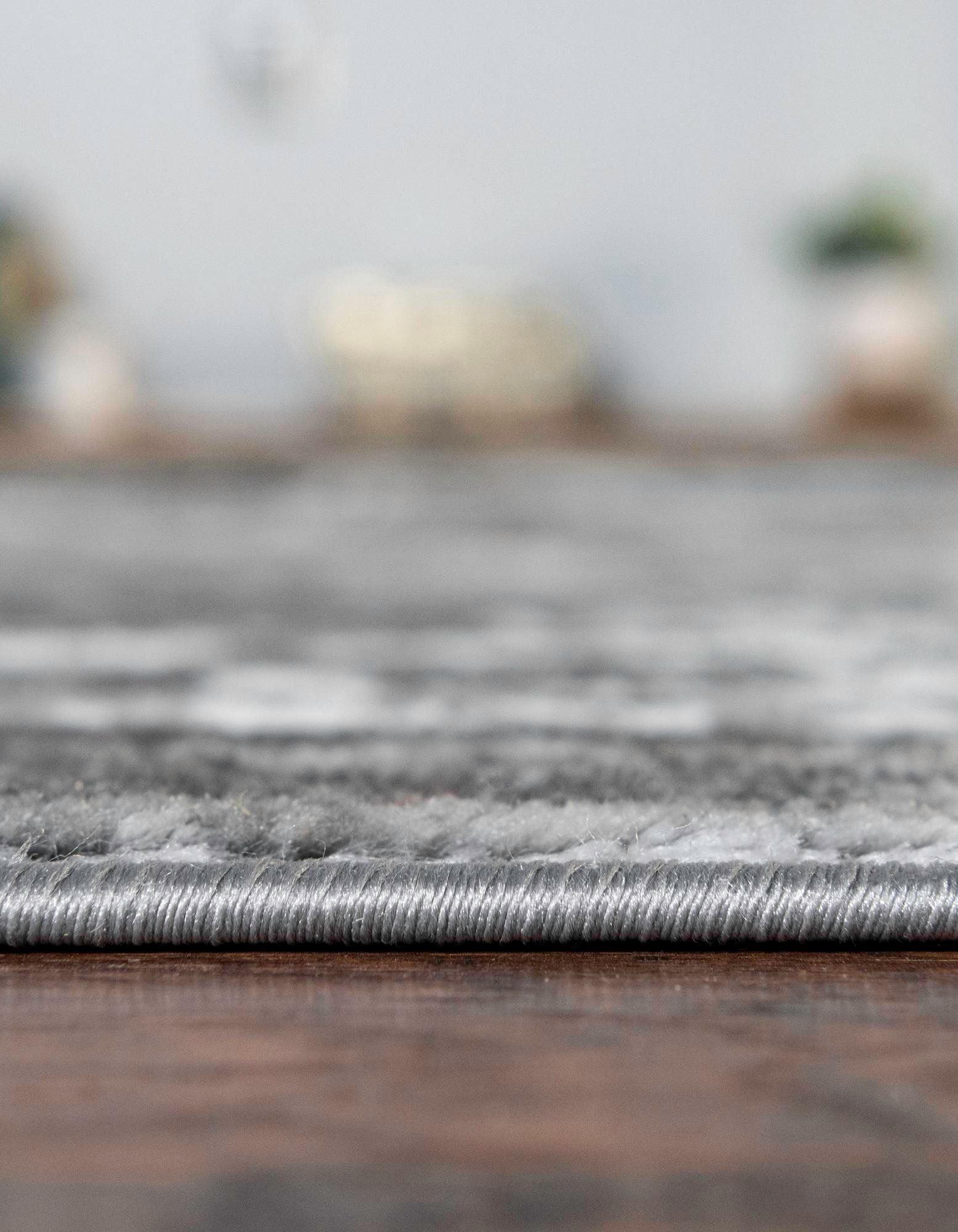 Gray 6' x 6' Monte Carlo Octagon Rug | Rugs.com