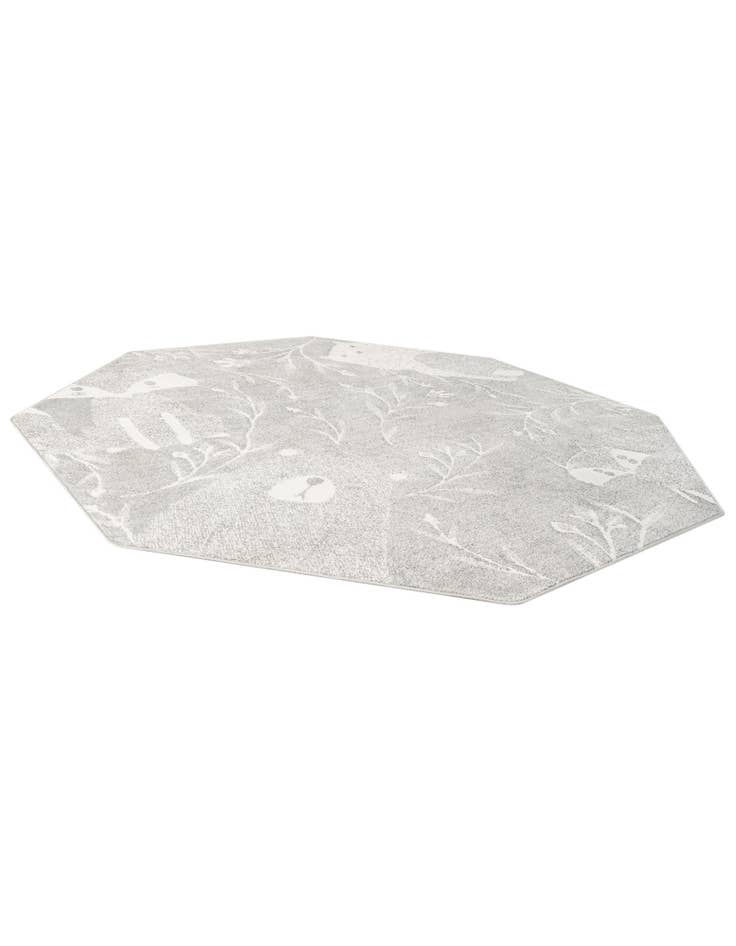 Detail image of  7' 10 x 7' 10 Whimsy Kids Octagon Rug