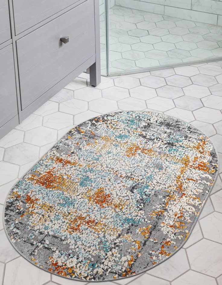 Detail image of  3' 7 x 5' 3 Budapest Oval Rug