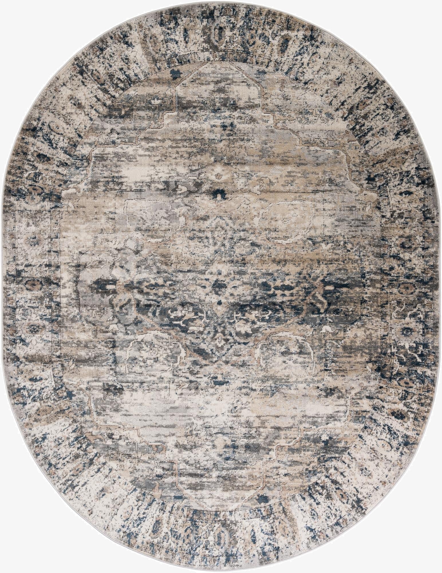  7' 10 x 10' Oregon Oval Rug