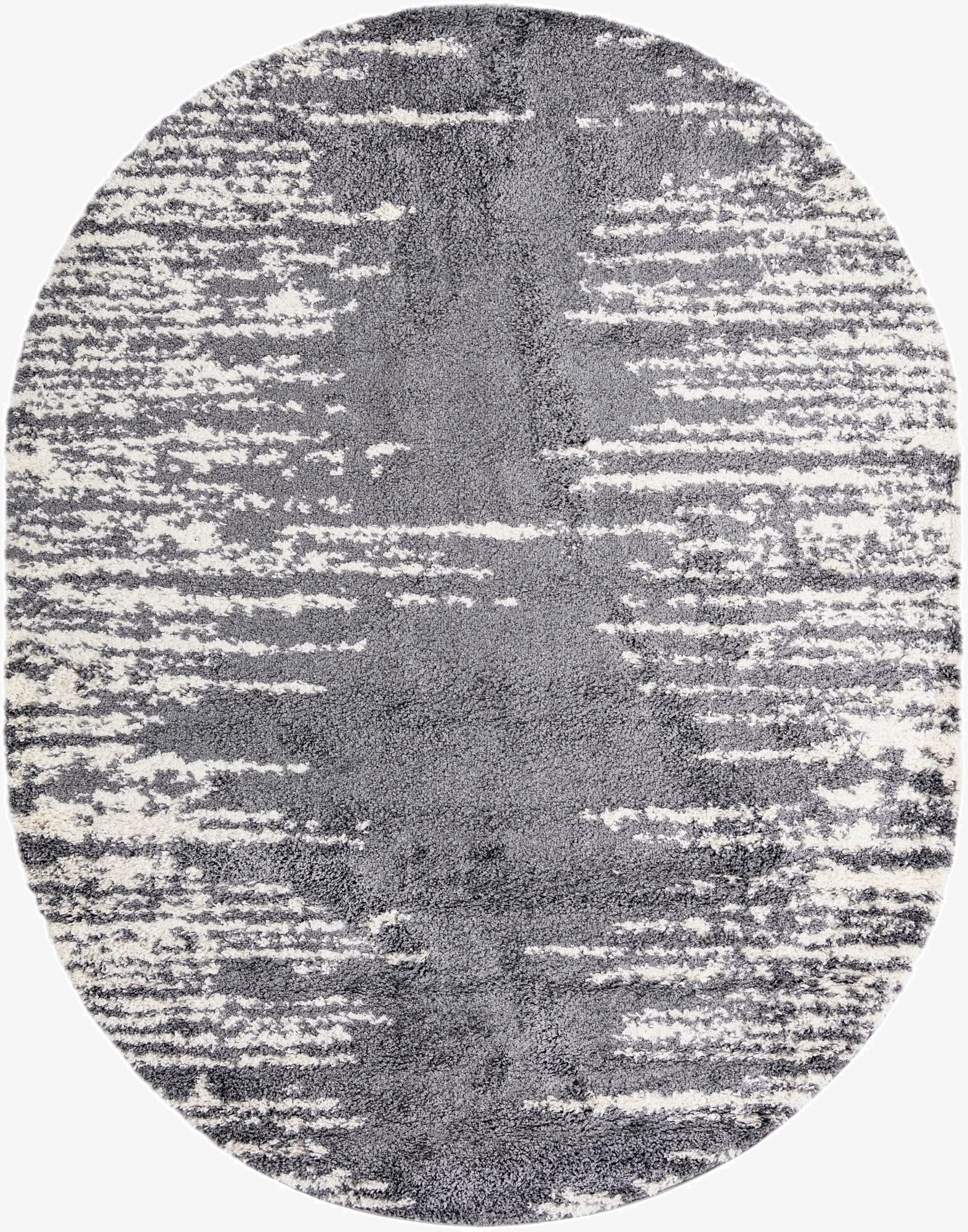  7' 10 x 10' Serenity Shag Oval Rug
