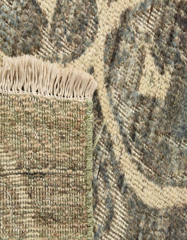 Detail image of  5' 8 x 6' 5  Hand Knotted Darya Wool Rug