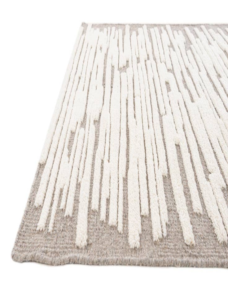 Detail image of 4' 2 x 6' Hand Woven Rug