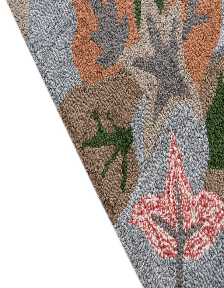 Detail image of  3' 1 x 5' Agra Rug