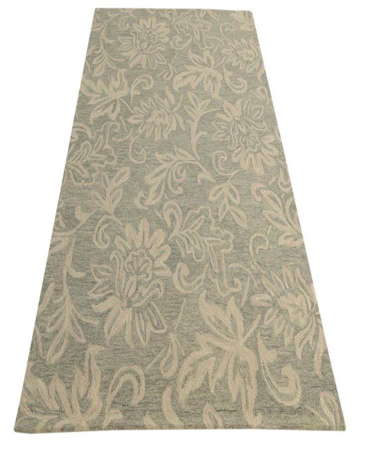 Detail image of  5' x 8' Agra Wool Rug