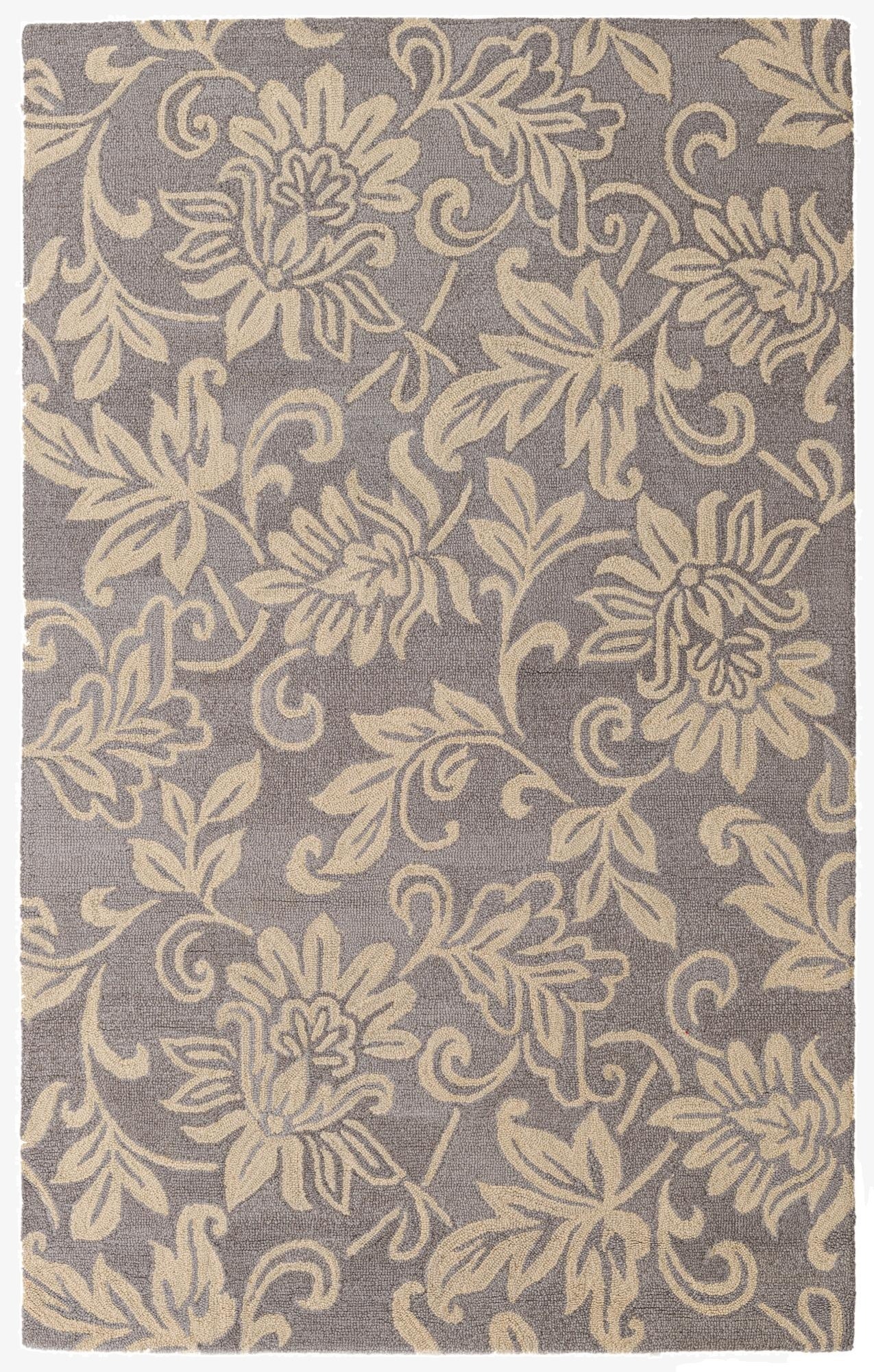  5' x 8' Agra Wool Rug