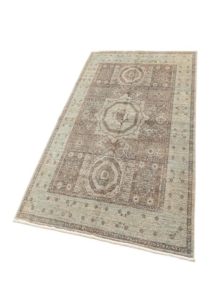 Detail image of  5' 7 x 7' 7  Hand Knotted Amina Rug