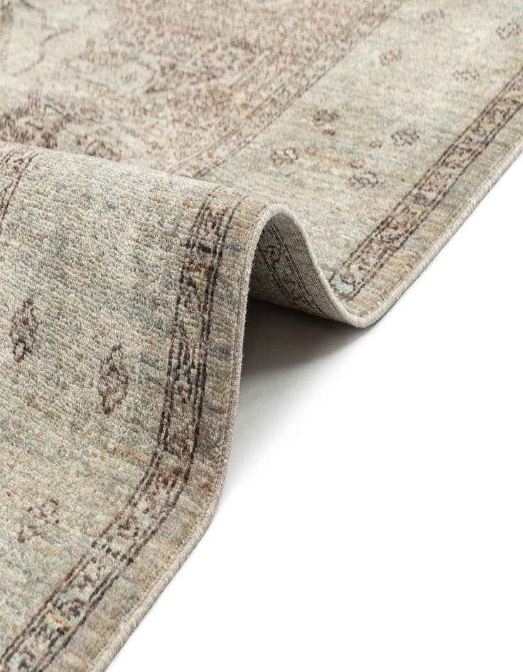 Detail image of  5' 7 x 7' 7  Hand Knotted Amina Rug