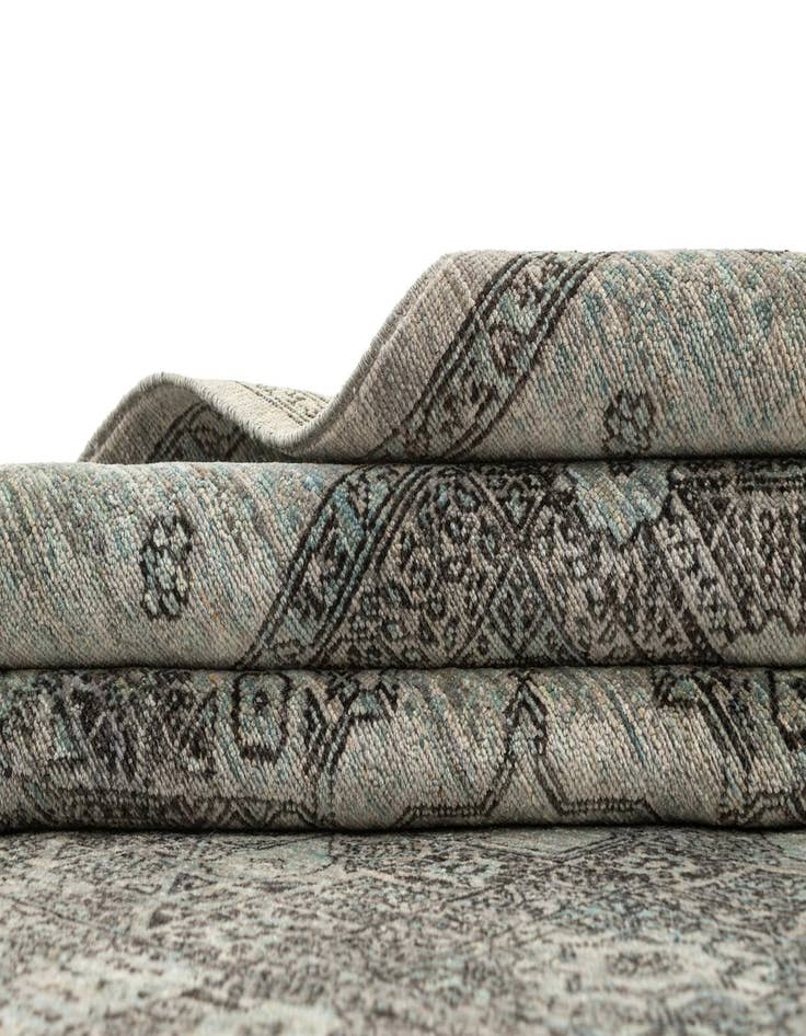 Detail image of  5' 7 x 7' 10  Hand Knotted Amina Rug