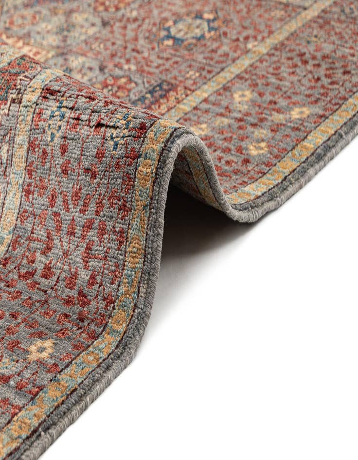 Detail image of  5' 1 x 7' 1  Hand Knotted Amina Rug