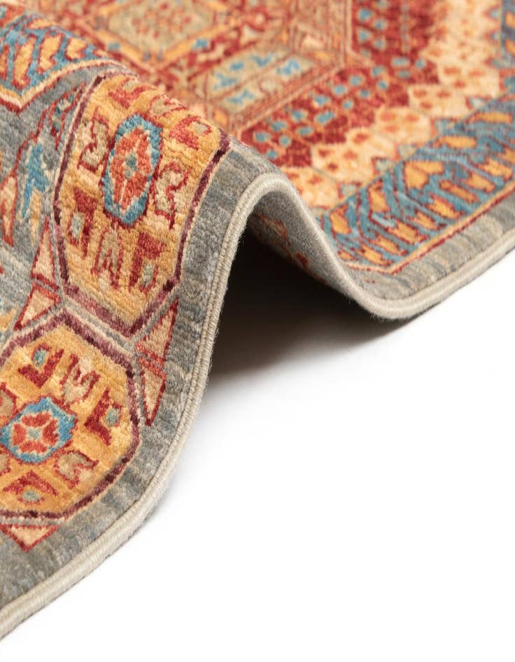 Detail image of  9' x 11' 8  Hand Knotted Amina Rug