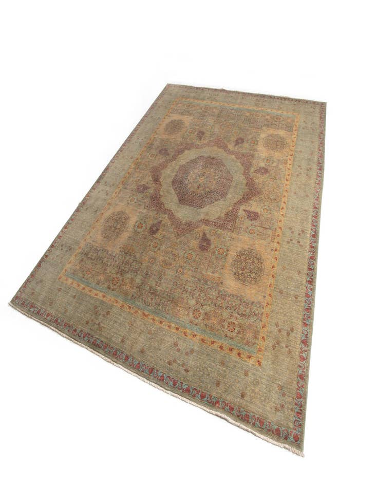 Detail image of  9' 1 x 11' 8  Hand Knotted Amina Rug