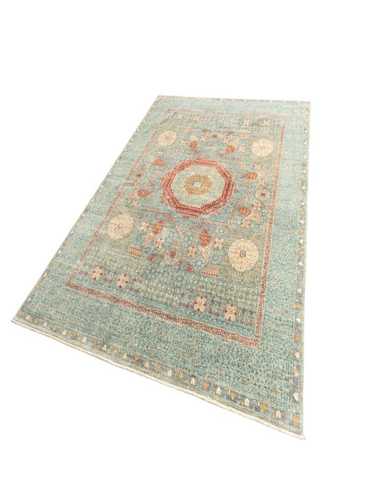 Detail image of  8' 6 x 9' 1  Hand Knotted Amina Rug