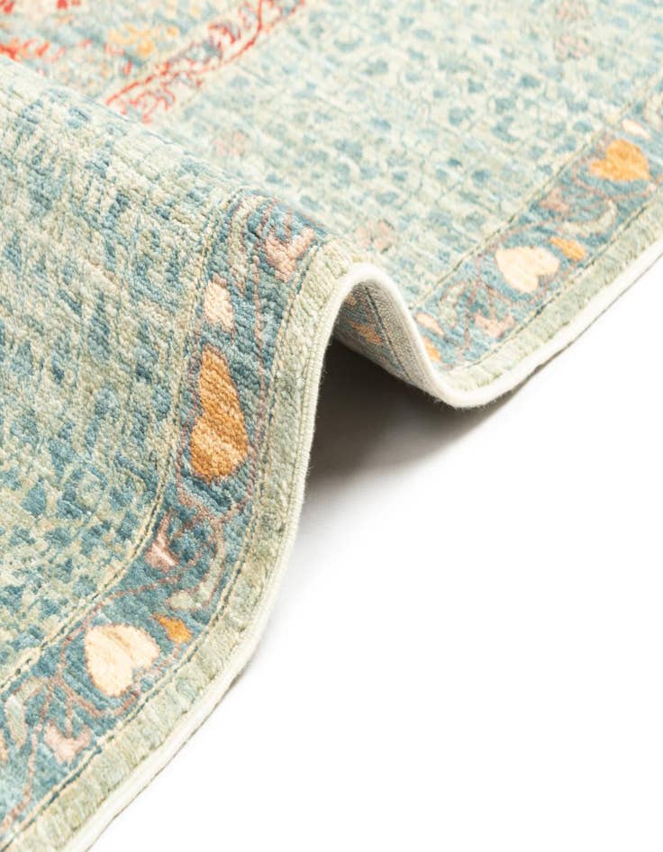 Detail image of  8' 6 x 9' 1  Hand Knotted Amina Rug