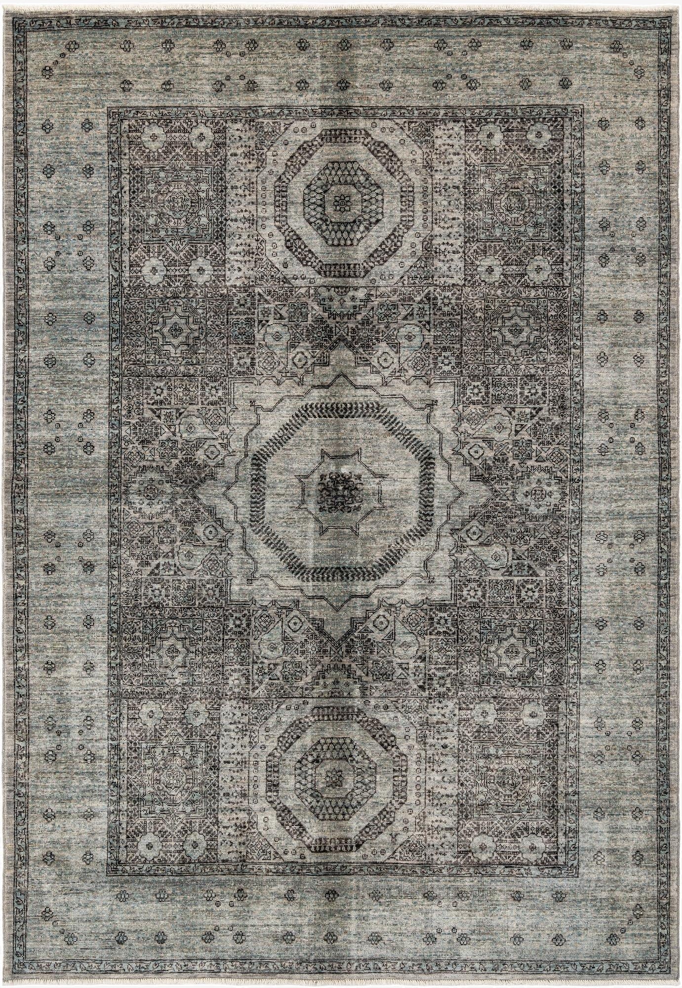  5' 7 x 7' 10  Hand Knotted Amina Rug
