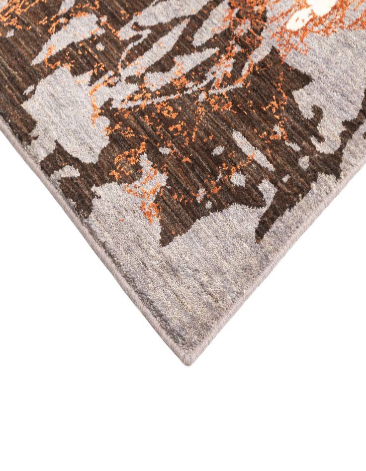 Detail image of  5' 5 x 7' 10  Hand Knotted Anar Rug