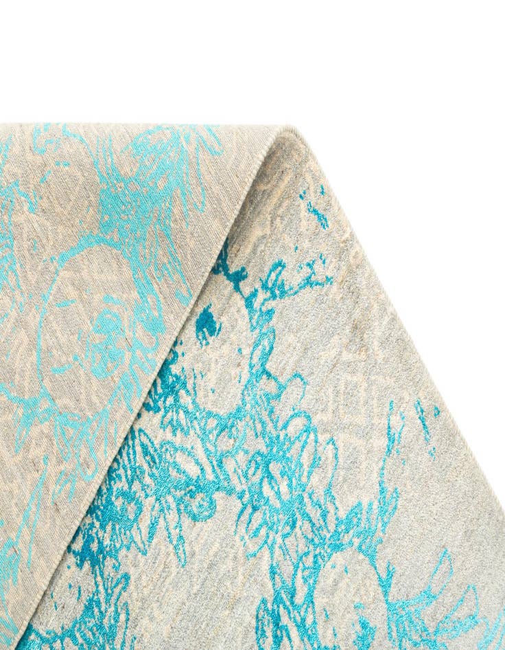 Detail image of  6' 9 x 9' 3  Hand Knotted Anar Rug