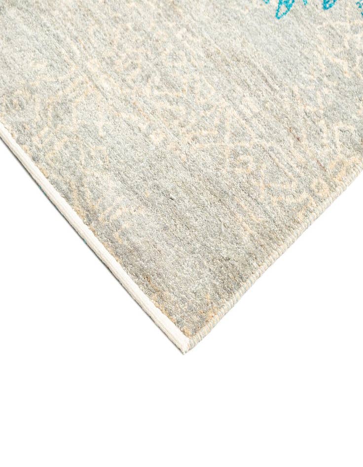 Detail image of  6' 9 x 9' 3  Hand Knotted Anar Rug