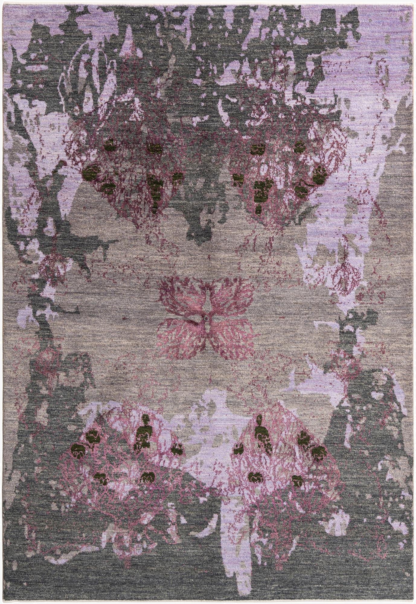  5' 5 x 7' 10  Hand Knotted Anar Rug