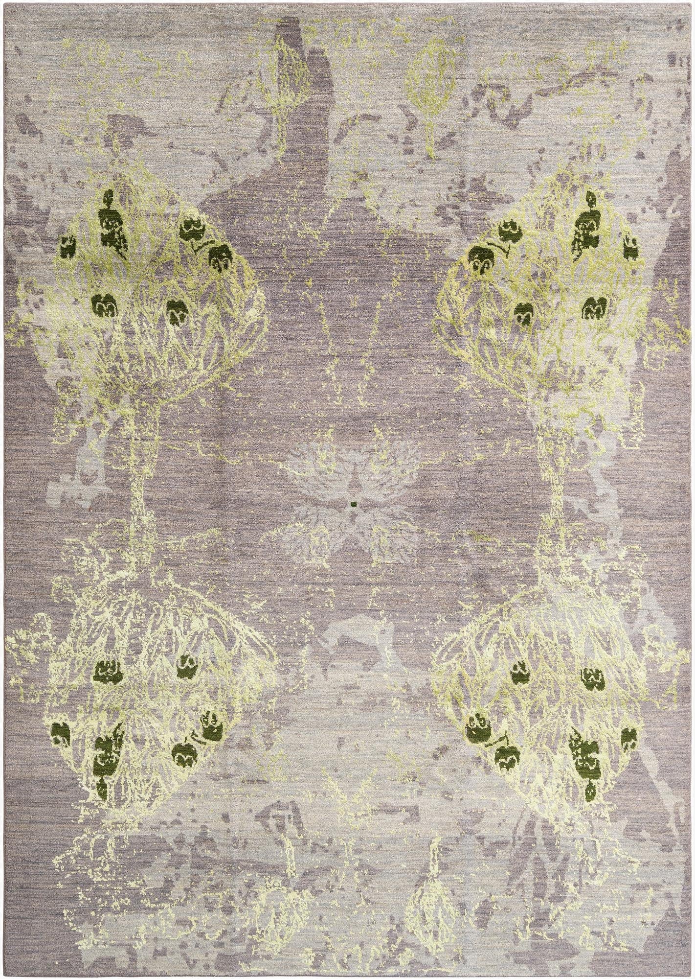  6' 9 x 9' 7  Hand Knotted Anar Rug