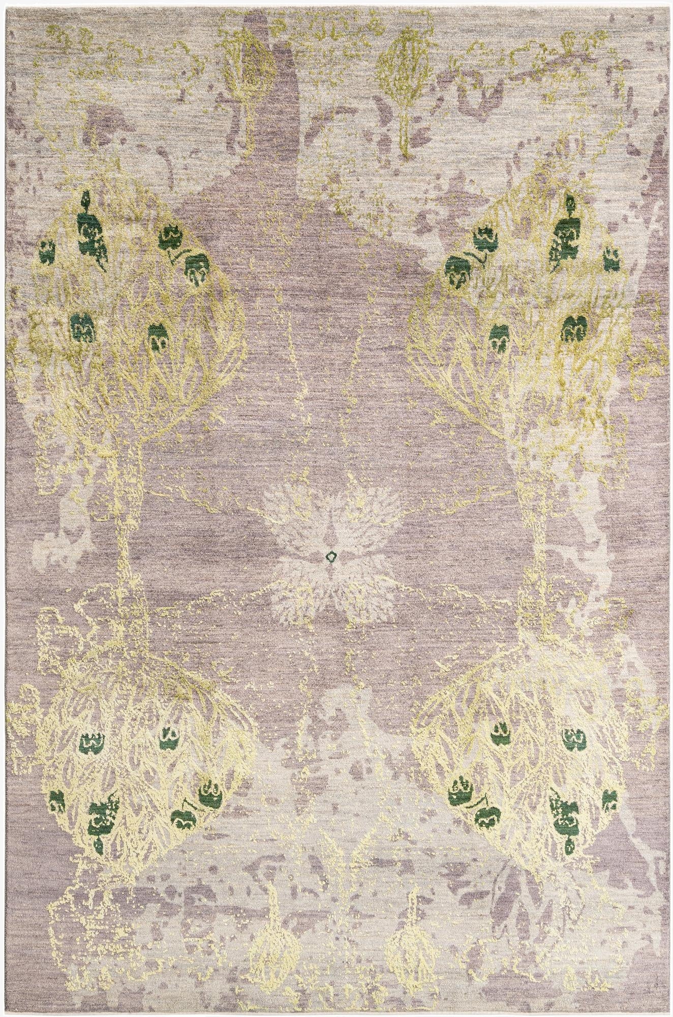  6' 6 x 9' 10  Hand Knotted Anar Rug