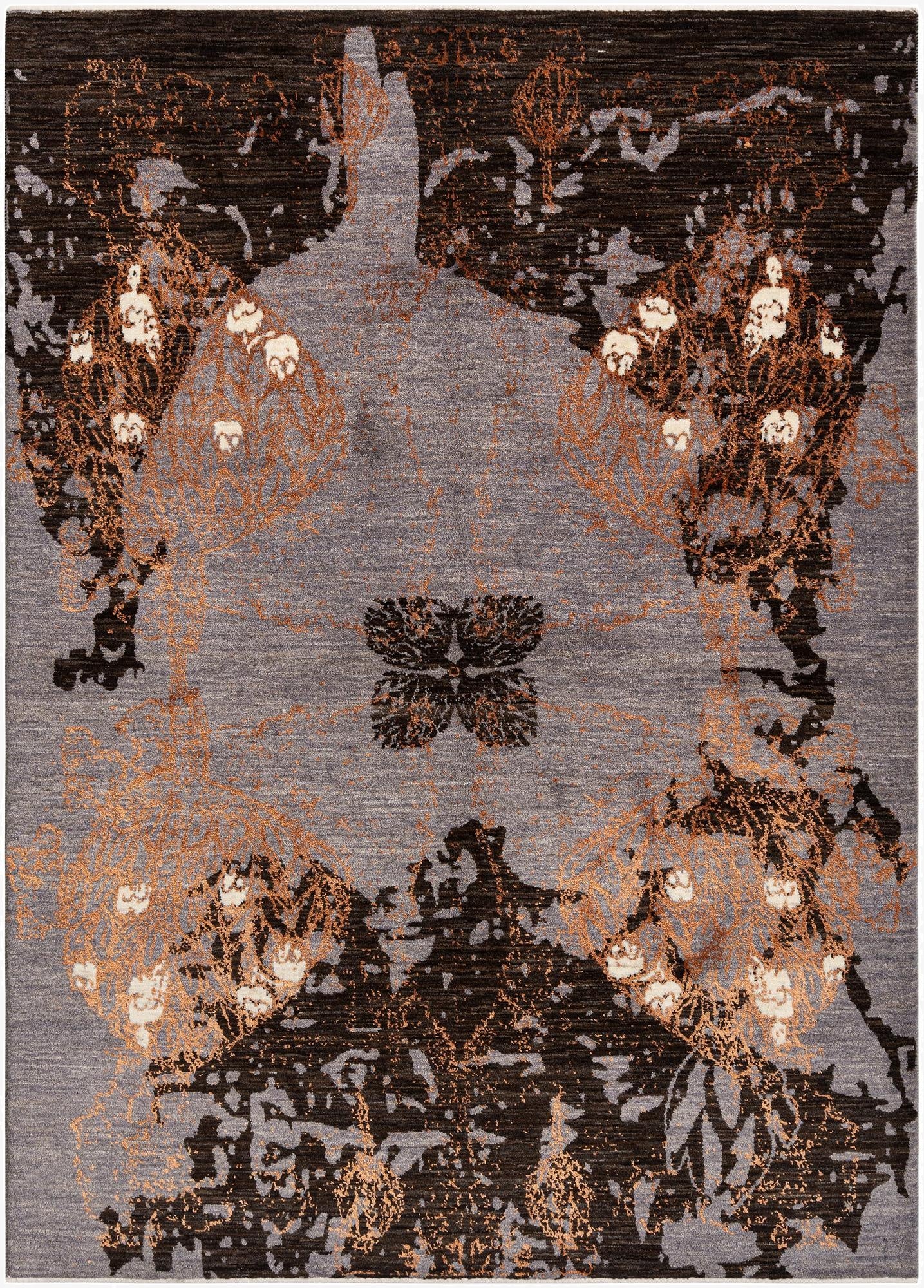  5' 5 x 7' 7  Hand Knotted Anar Rug