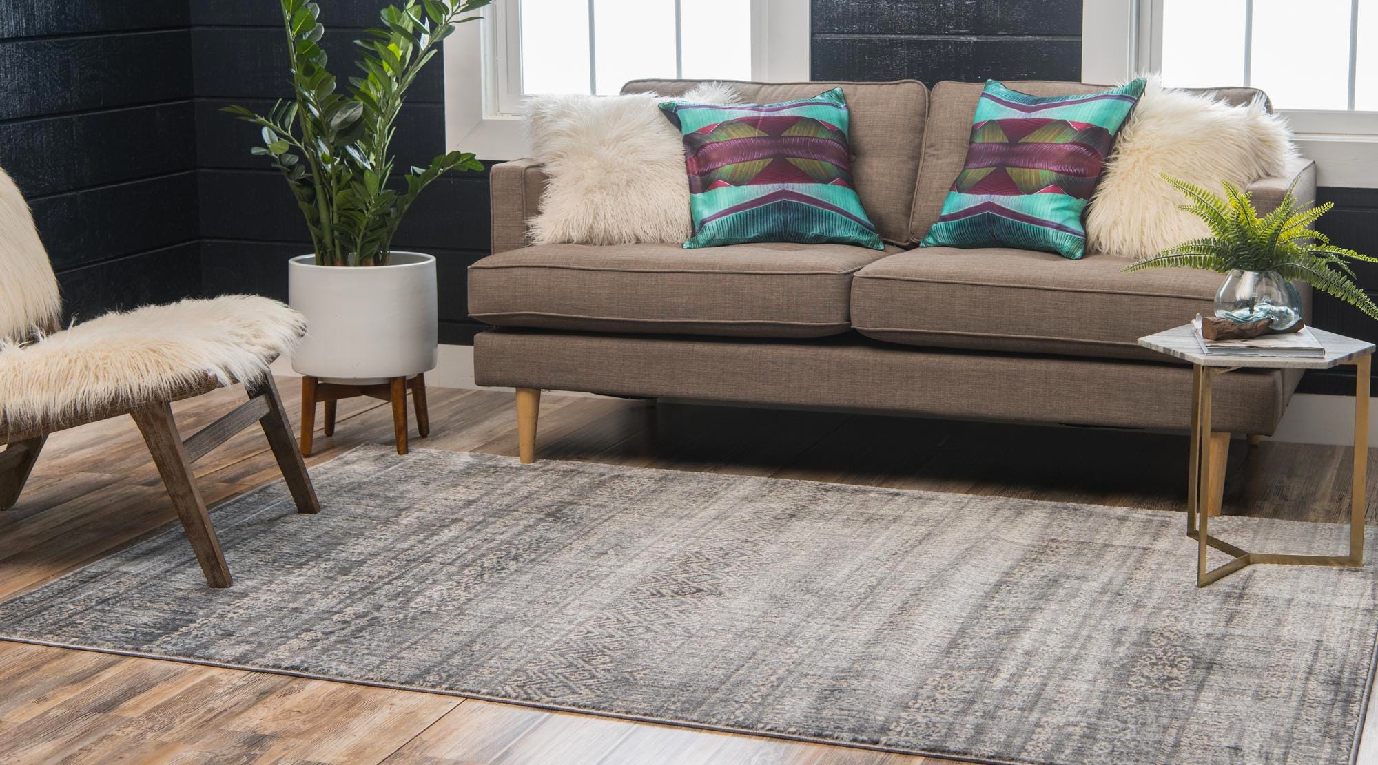 Gray 9' x 12' Apollo Rug | Rugs.com