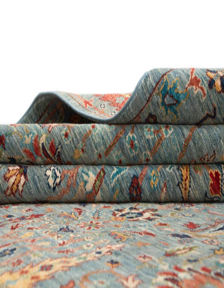 Detail image of  8' 1 x 9' 6  Hand Knotted Ariana Rug