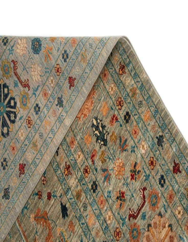 Detail image of  8' 11 x 12'  Hand Knotted Ariana Rug