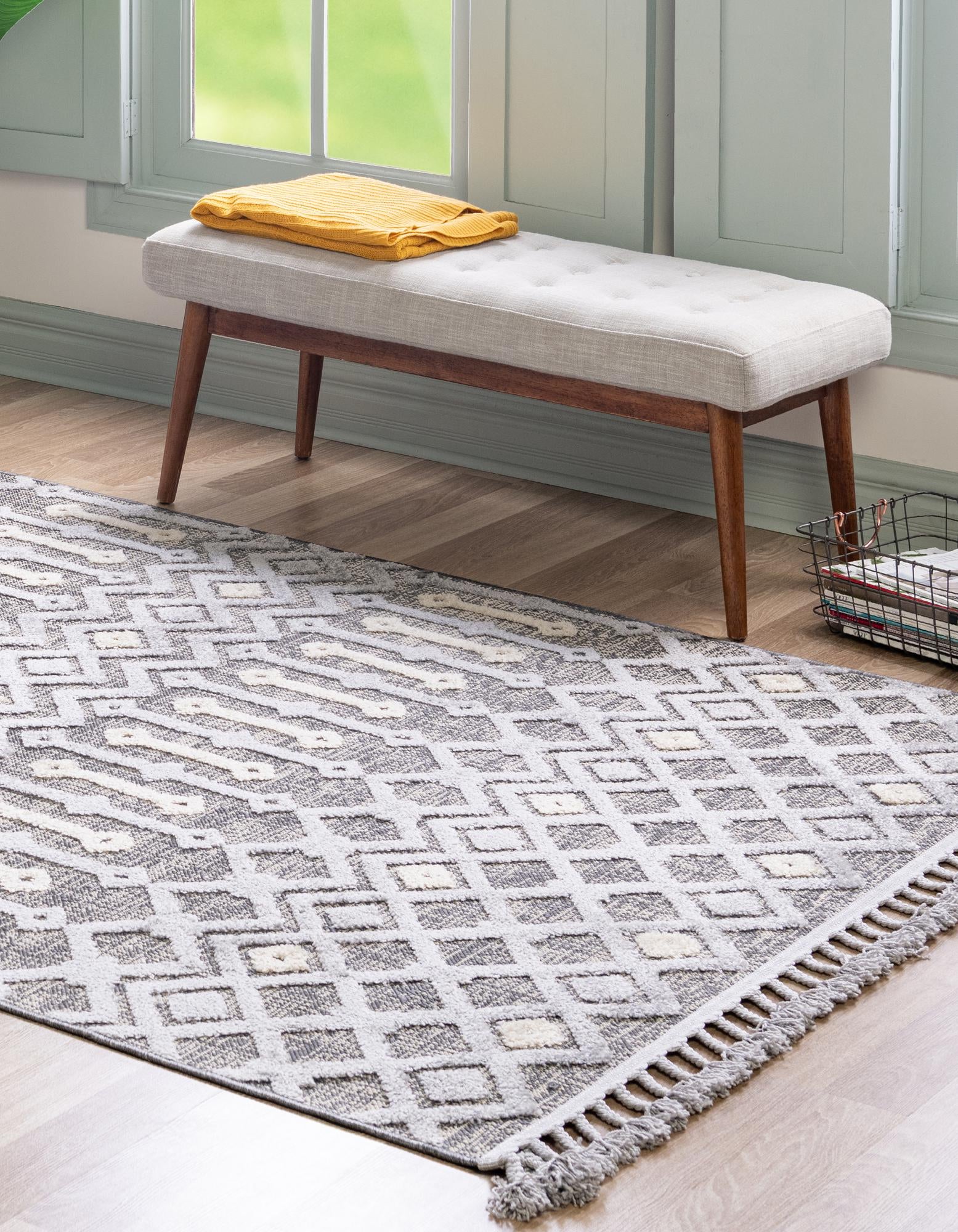Gray 7' 10 x 10' Arlo Rug | Rugs.com